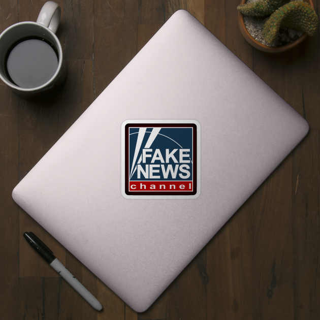 Fake News Channel Fox News Logo by joeysartworld